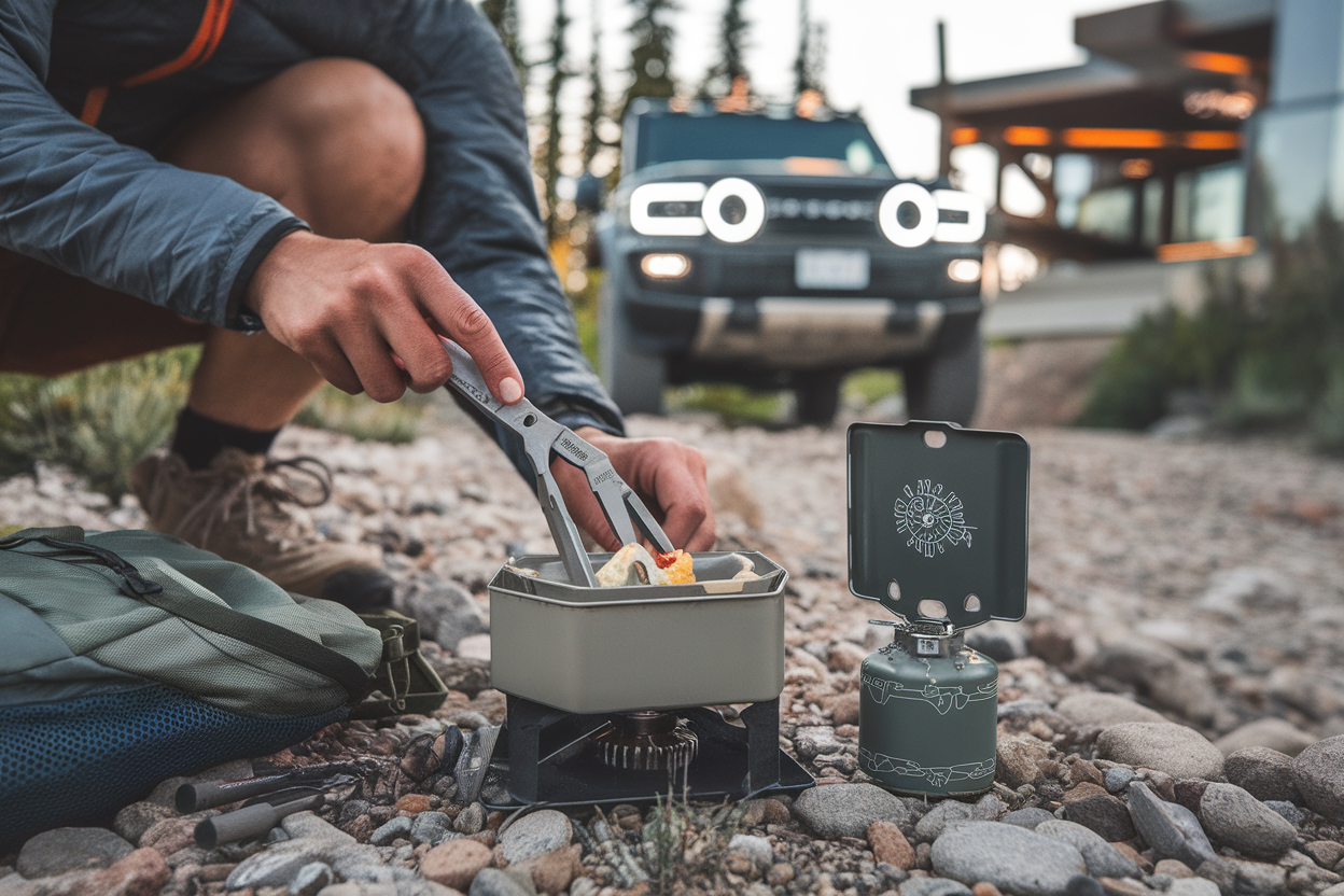 10 fonctions, titane ultra léger, format spork de 17 cm, ce gadget Kickstarter surprend les randonneurs les plus équipés