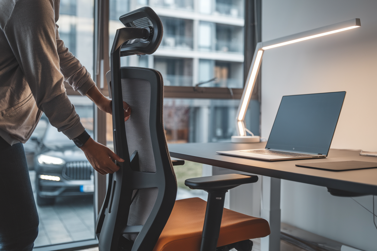 Reconnaître une chaise vraiment ergonomique : 5 réglages concrets pour éviter dos et nuque