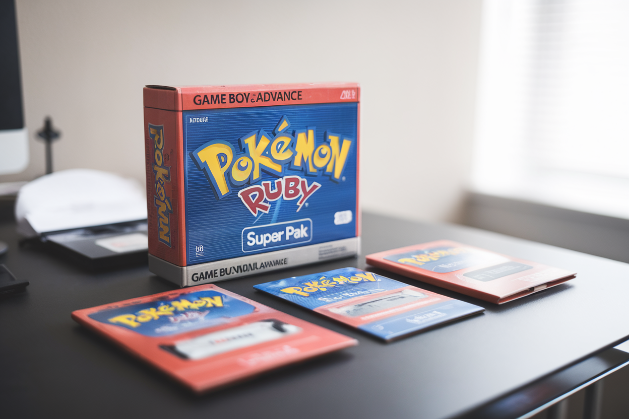 Pokémon Rubis et Saphir en « Super PAK » sur GBA : pourquoi ces bundles comptent parmi les plus rares
