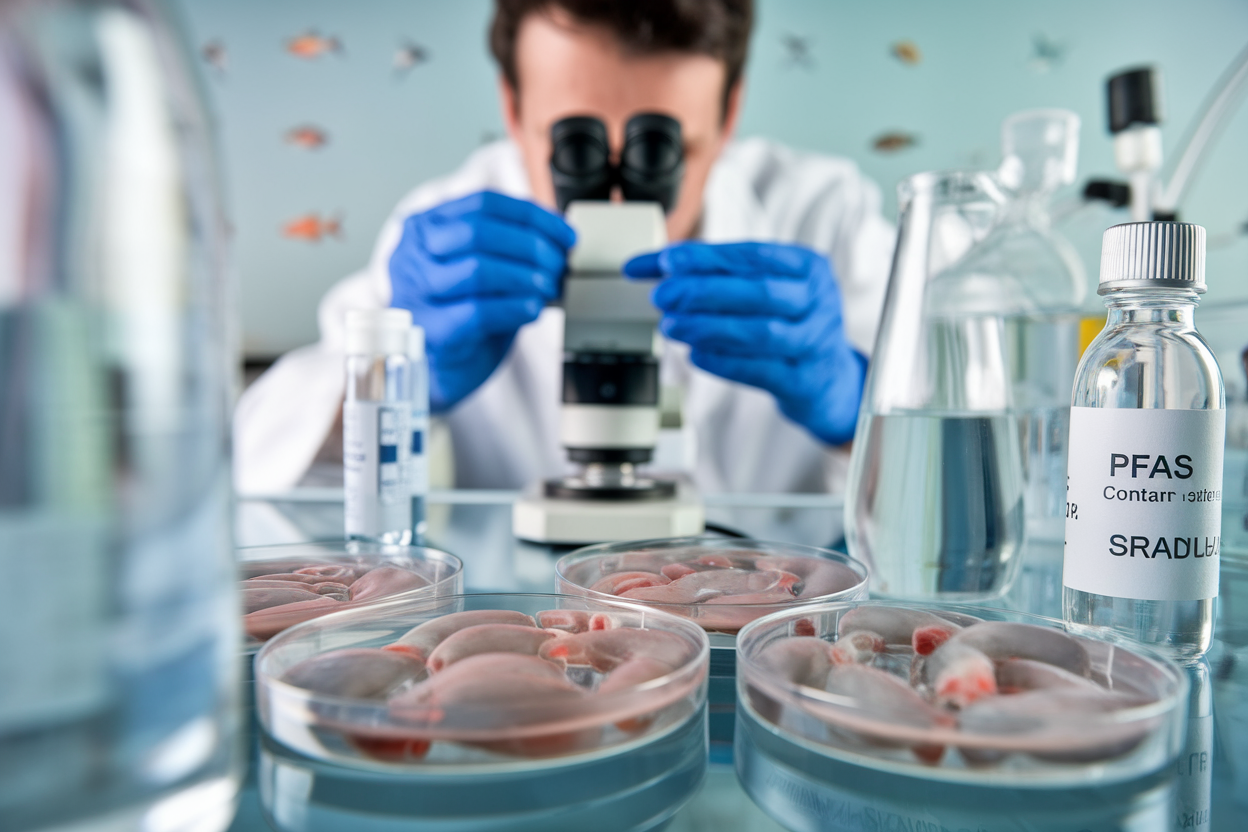 PFOS: l'étude qui montre une contamination des poissons dès l'embryon, et ses effets biologiques