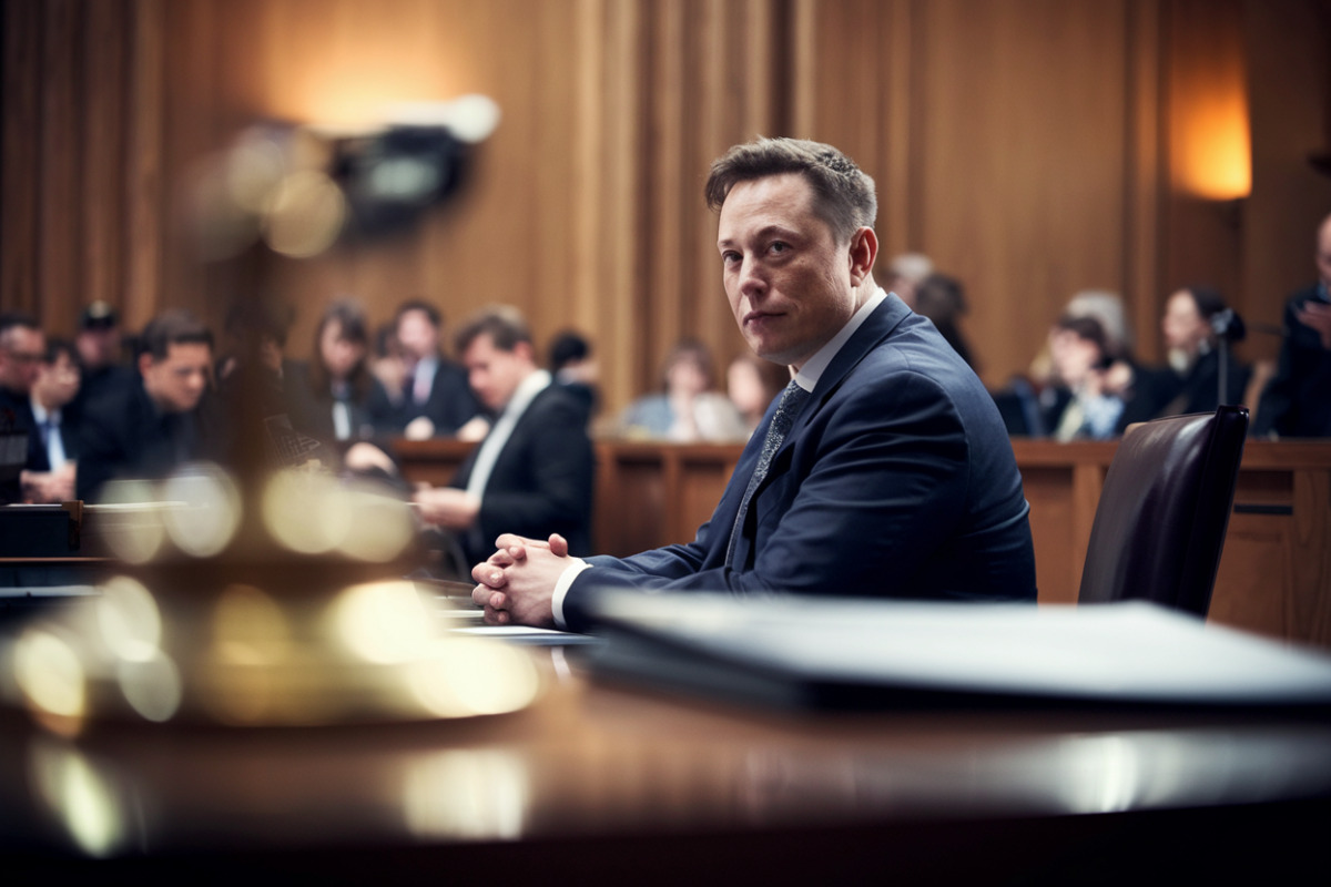 Elon Musk visiblement agité lors d'une audience judiciaire sur l'intelligence artificielle
