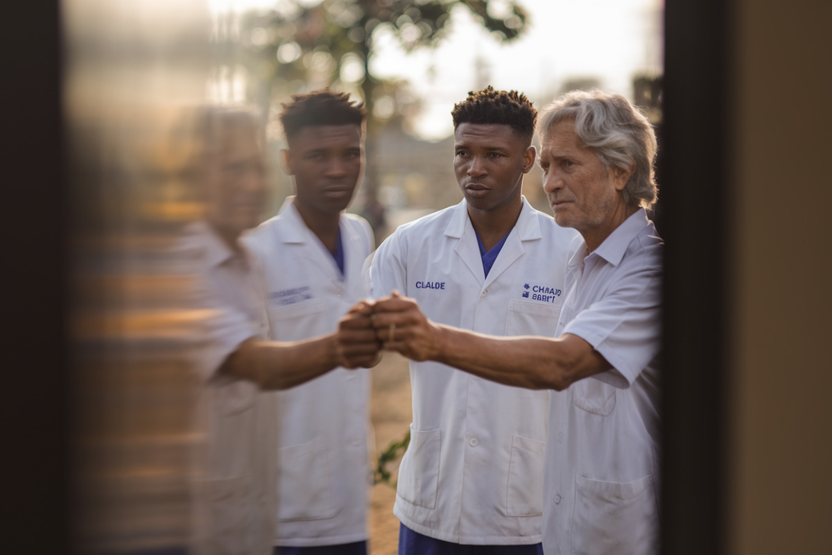 2 IA médicales majeures, Claude et ChatGPT, transforment 3 domaines de la santé, ce qui surprend les professionnels de soin Médecins utilisant des interfaces IA pour analyser des données médicales sur écran