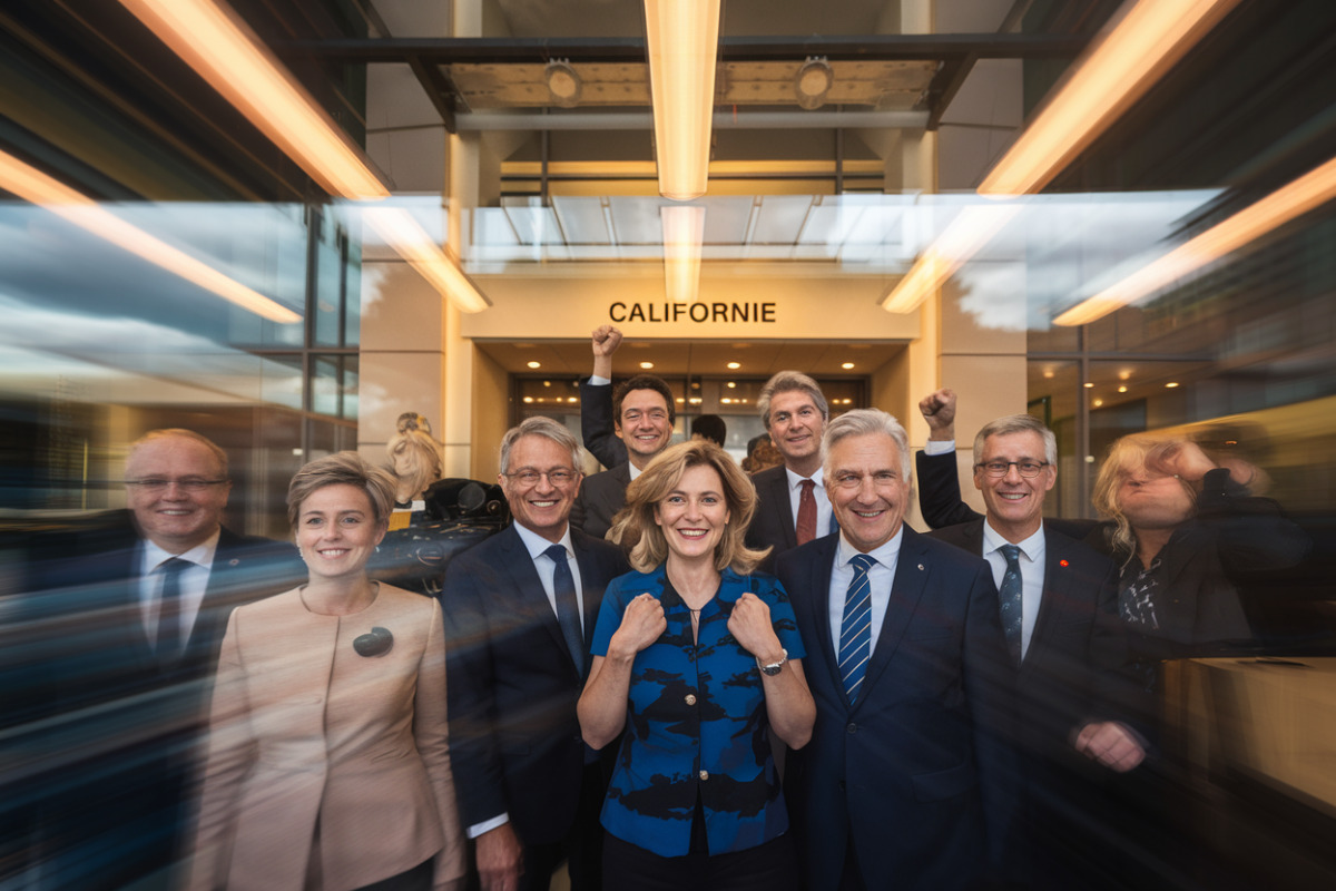 Les députés de 4 commissions se rendent en Californie, les exportations d'IA en débat, ce que les géants de la tech doivent affronter Délégation de députés visitant les sièges des géants technologiques californiens