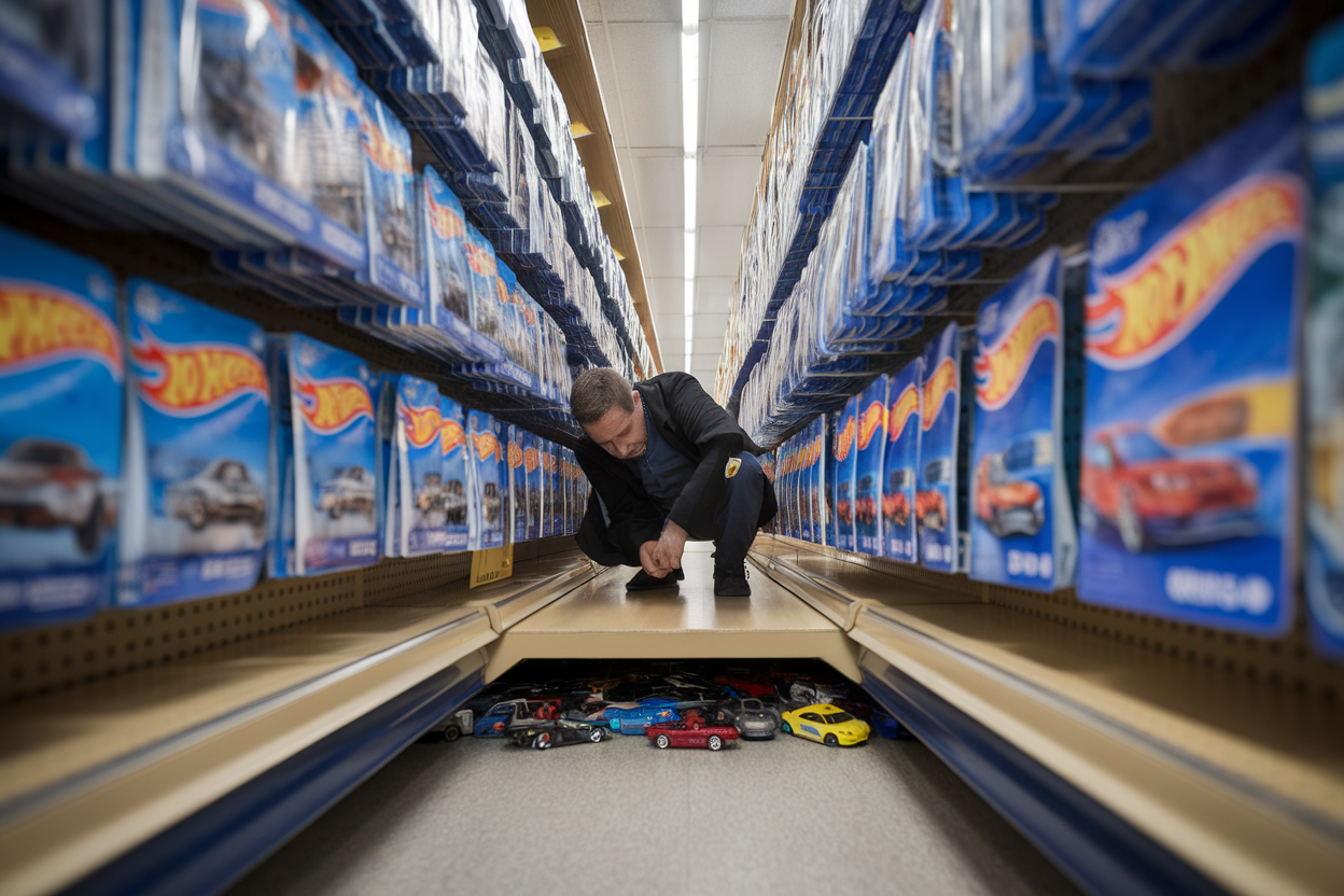 Hot Wheels : un fan découvre une cache secrète en magasin, un réflexe « pas si rare »
