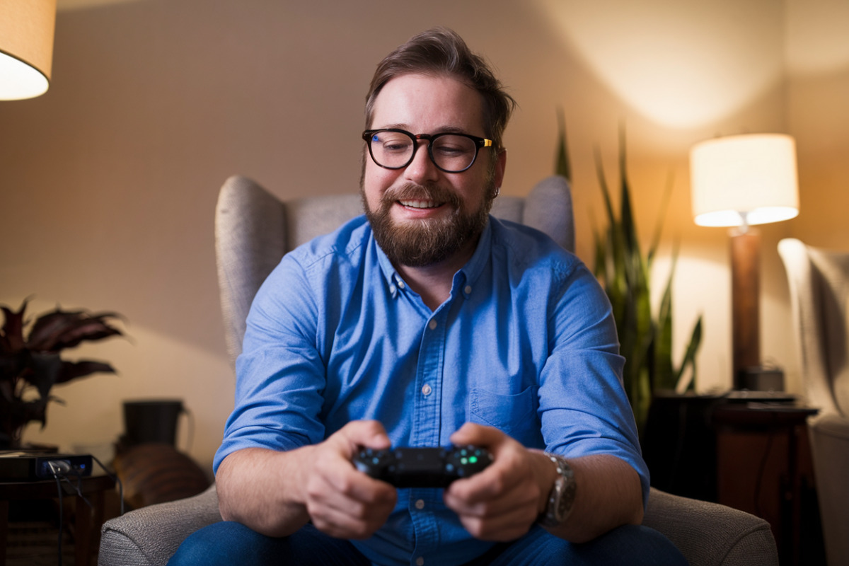 Trois modèles de Steam Machine alignés sur meuble TV, design compact et moderne de PC de salon.